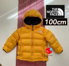 NORTH FACE ノースフェイス イエロー ダウンコート 100cm