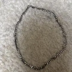 シルバー ステンレス チェーンネックレス