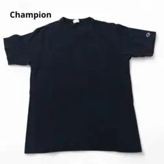 チャンピオン Tシャツ ネイビー Lサイズ 胸ポケット付き ワンポイントロゴ
