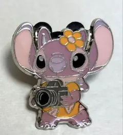 ディズニー スティッチ　エンジェル ピンバッジ