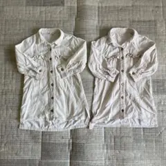キッズ服(女の子用)シャツ　95cm まとめ売り　2点