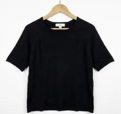 H&M ブラックニットトップス