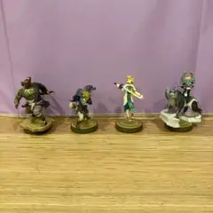 ゼルダの伝説 amiibo フィギュア 4体セット