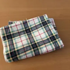 チェック柄生地