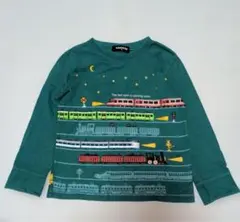 110★クレードスコープ★列車プリントＴシャツ★