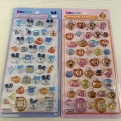 【正規品】たまごっち ボンボンドロップシール 2枚セット みみっち めめっち