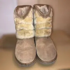 UGG ムートンブーツ　タニア　ベージュ　箱付き　25cm
