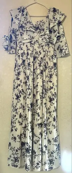 mily bilet 花柄ロングワンピース　参戦服