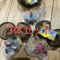 ガシャポン戦士ZERO01 Ξガンダム 、ジークアクス、赤いガンダムフルカラー