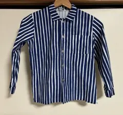 marimekko ストライプ 長袖シャツ 92/98 ヨカポイカ - メルカリ