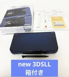 【箱付き】New ニンテンドー3DS LL メタリックブルー