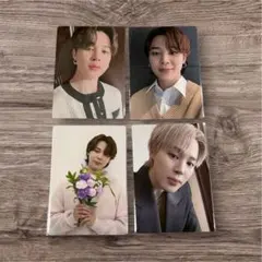 BTS bts ファンクラブメンバーシップギフトフォトカード4枚JIMINジミン