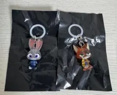 ズートピア　めじるしアクセサリー　ガチャガチャ