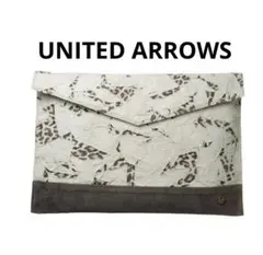 UNITED ARROWS 【定価19,440円】スエードクラッチバッグ