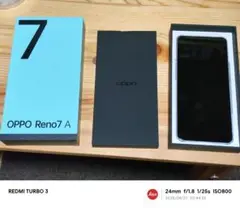 OPPO Reno7a ドリームブルー　スマートフォン本体　SIMフリー
