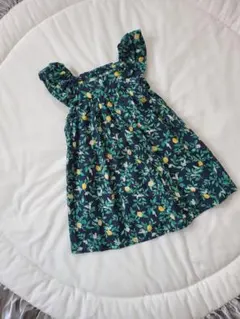 花柄フリルチュニック110㎝　セール