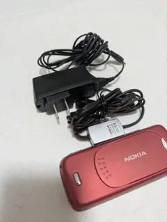 Nokia E63 レッド・ホワイト 本体と充電器