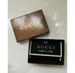 美品 GUCCI キーケース 6連 ブラック 現行 771156・0416 ロゴ - メルカリ