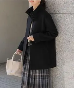 ブラック チェスターコート