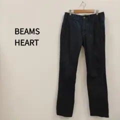 ビームス ハート ストレート　パンツ ネイビー メンズ