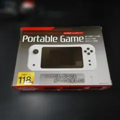 美品　Portable Game 118ゲーム ホワイト