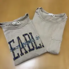 早い者勝ち！使用感有の為低価格！branshes半袖Tシャツ２点_120㌢