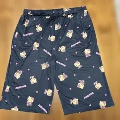 ♢古着♢ハローキティ ルームウェア パンツ ブラック