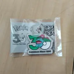 匿名配送　ポケモン 30周年 メタルチャーム マスコット フシギバナ　ガチャ