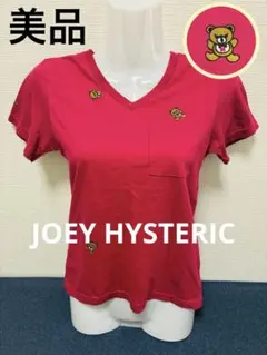 極美品　JOEY HYSTERIC ベア柄　Tシャツ　L ピンクのサムネイル