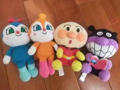 アンパンマン ぬいぐるみ 4体セット