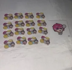 にじさんじ 8周年 アクリルパーツ ステッカー 皇れお 舞元啓介