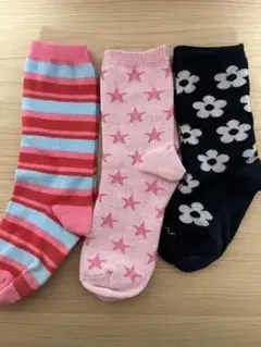 キッズ靴下3足セット19〜21cm