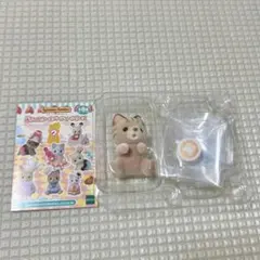 シルバニア　ケーキパーティー　シマネコの赤ちゃん