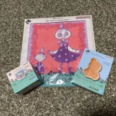 ムーミン1番くじ　E賞G賞H賞　ミー3点セット