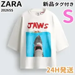 ザラ JAWS DYLAN´S T-SHIRT CLUB イラストTシャツ S