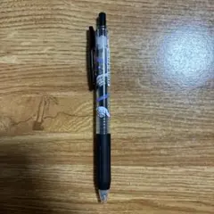 樹脂玉付き　シナモロール　サラサクリップ　ZEBRA 　0.5 ブラック