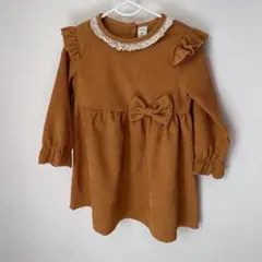キッズ　コーデュロイ ワンピース 100 女の子　フォーマル