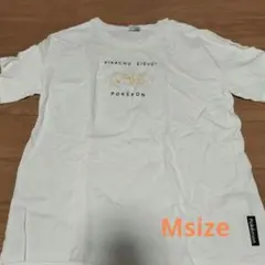 ポケモン　ピカチュウ　イーブイ　Tシャツ　しまむら　M
