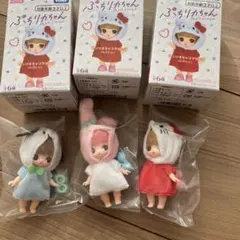 【匿名配送】ぷちりかちゃん キティ　マイメロ　ポチャッコ