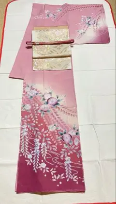 訪問着フルセット 辻ヶ花 金駒刺繍 金彩加工 正絹 - メルカリ