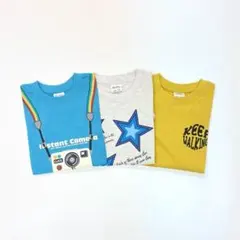 子供服 男の子 130cm 長袖 Tシャツ まとめ売り 新品 GWN11-3