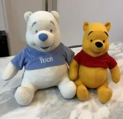 くまのプーさん ぬいぐるみ 2体セット Disney 大きめ まとめ売り