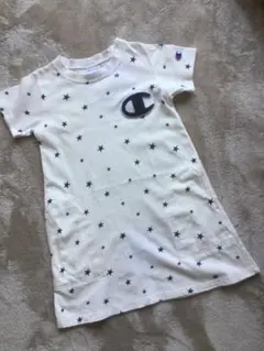 Champion 星柄 半袖ワンピース