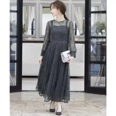 niana ニアナ 2way バックリボン ワンピースドレス パーティー ドレス