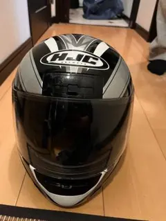 HJC フルフェイスヘルメット ブラック・シルバーのサムネイル
