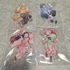鬼滅の刃卯年AGFアクリルスタンド4個セット