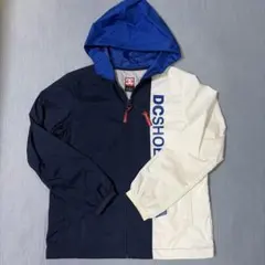 DC SHOECOUSA キッズ フード付きジャケット ネイビー 140