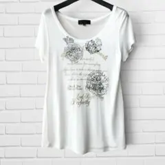 UNTITLED アンタイトル Tシャツ ホワイト サイズ2　ロング　ワールドのサムネイル