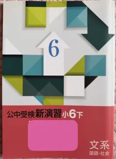 公中受験　新演習　小6下　文系
