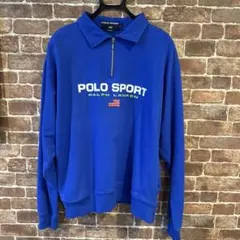 90s Polo Sport hailzip sweat